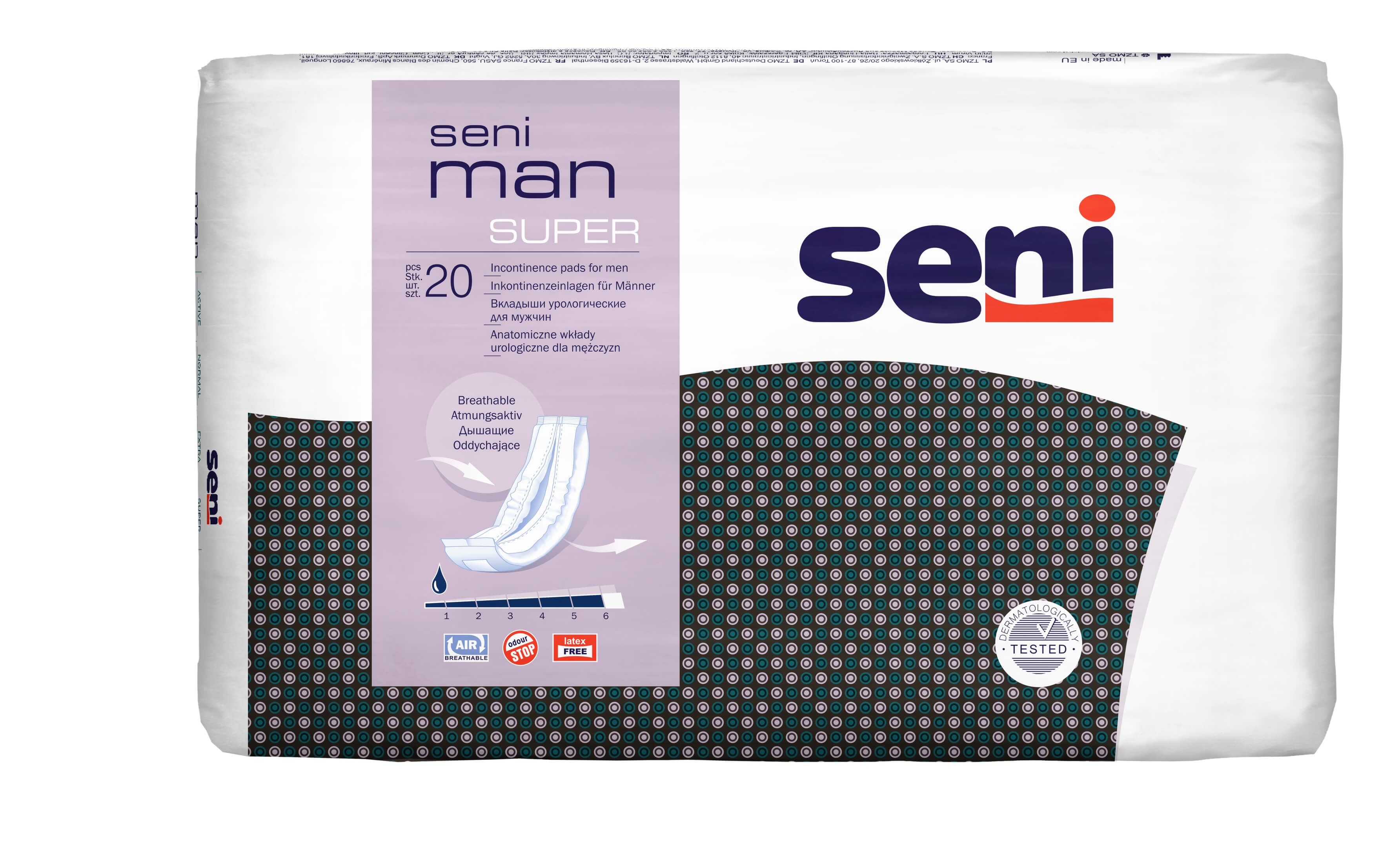 Wkładki urologiczne dla mężczyzn Seni Man Super 20szt. : DtSklep
