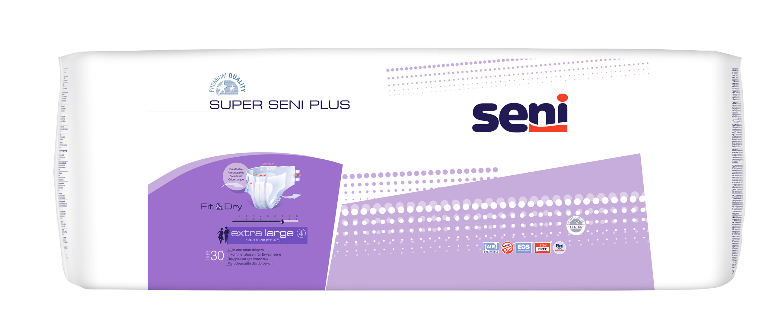 Pieluchomajtki dla dorosłych Super Seni Plus Extra Large 30szt.