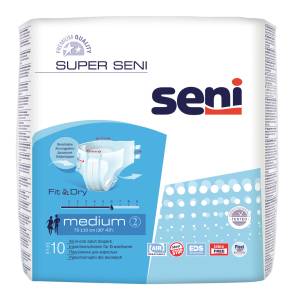 Pieluchomajtki dla dorosłych Super Seni Medium 10szt.